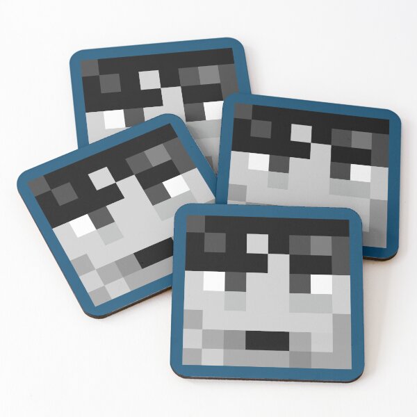Item preview, Sips Minecraft skin - Yogscast Throw Pillow designed and sold by CoolFoxTee.