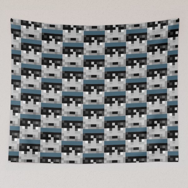 Item preview, Sips Minecraft skin - Yogscast Throw Pillow designed and sold by CoolFoxTee.