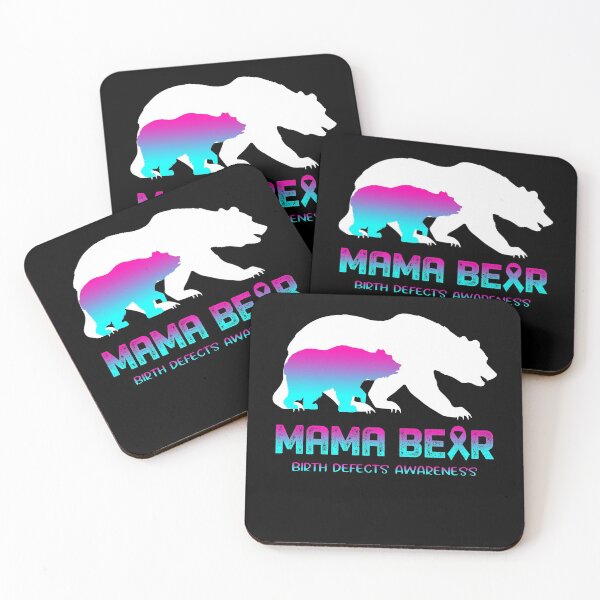 Item preview, Birth defects Awareness Mama Bear Support Birth defects designed and sold by Victormoratalla.