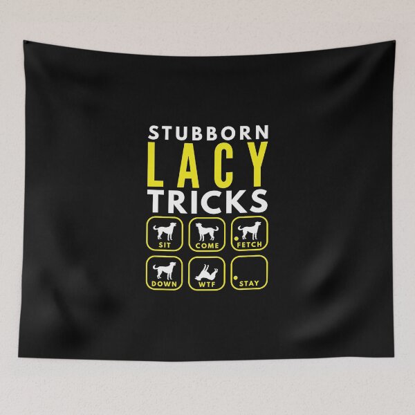 Artikelvorschau, Stubborn Lacy Tricks - Dog Training entworfen und verkauft von DoggyStyles.