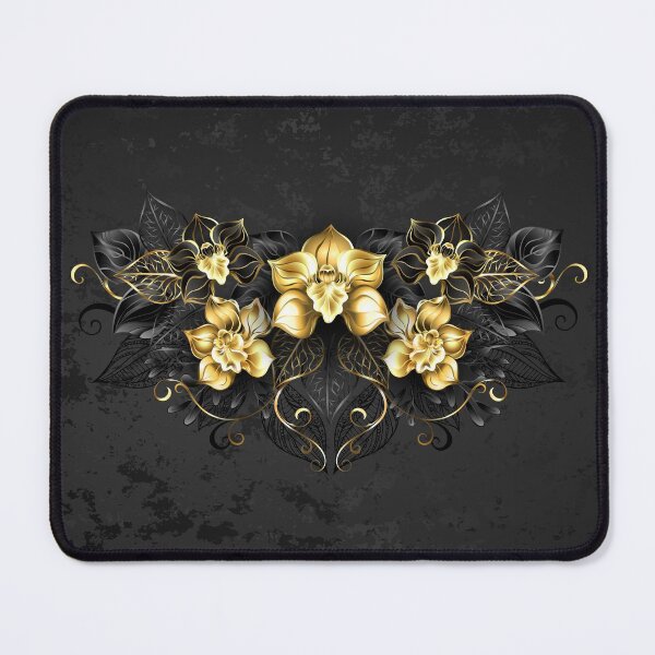 Item preview, Symmetrical Pattern with Black Orchids designed and sold by Blackmoon9.