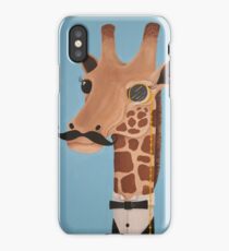 Gentleman Giraffe iPhone Case