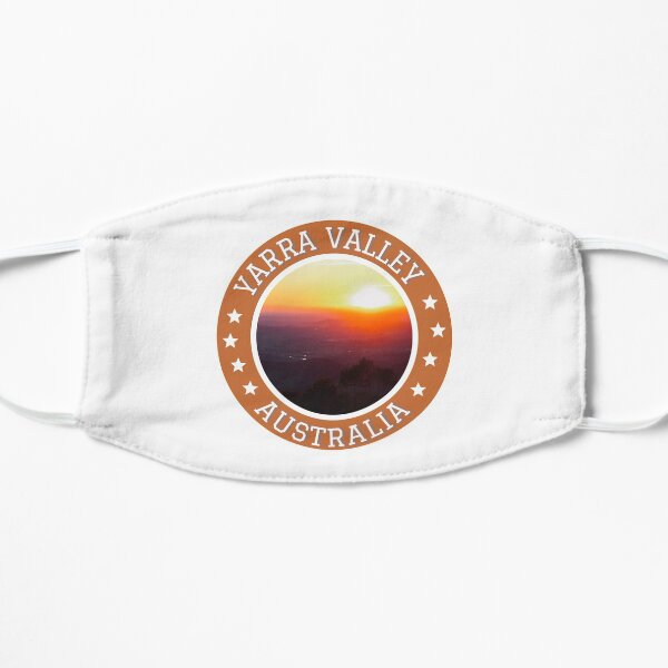 Yarra Valley Australia Flat Mask