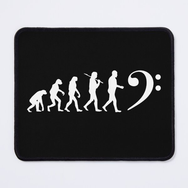 Item preview, Bass Player Evolution Clef For Bassist  designed and sold by playloud.