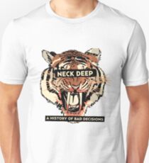A History of Bad Decisions - Neck Deep Unisex T-Shirt