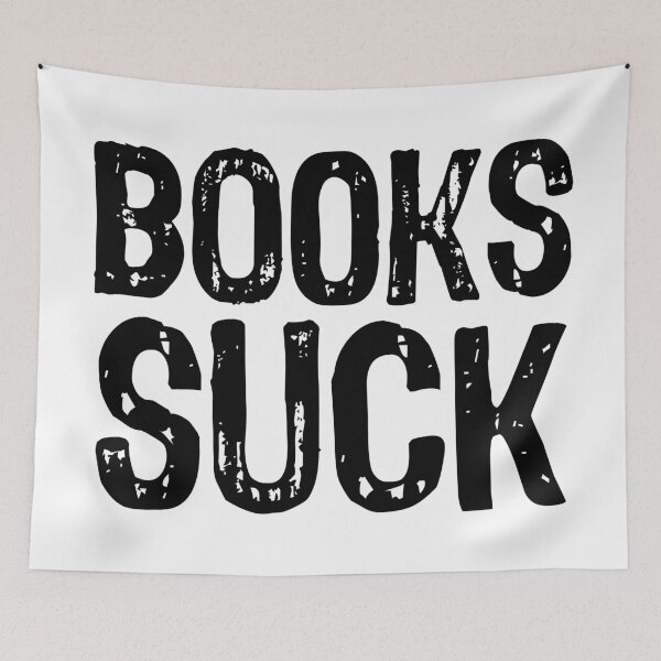 Item preview, Books Suck designed and sold by The "I Love Everything" Shop.