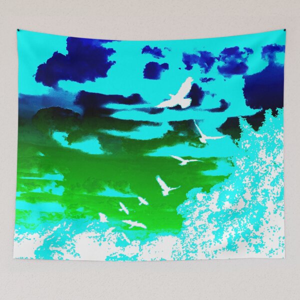 Item preview, Birds over Swaffham Prior designed and sold by TinaJostDesigns.