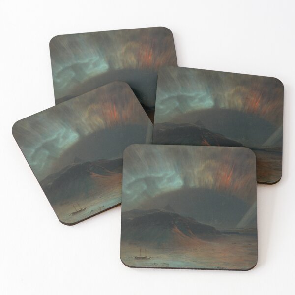 Item preview, 1865 - Frederic Edwin Church - Aurora Borealis designed and sold by Warren B Buffet.