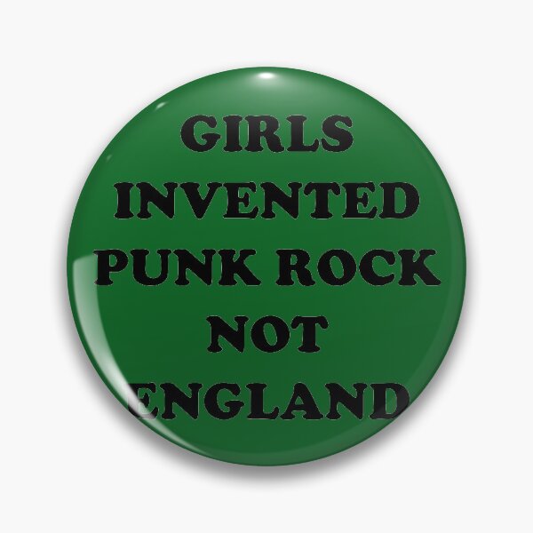 Item preview, Girl Invented Punk Rock Not England designed and sold by kacayama.
