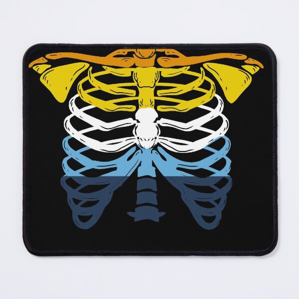 Item preview, Ribcage Aroace Pride designed and sold by queerappear.