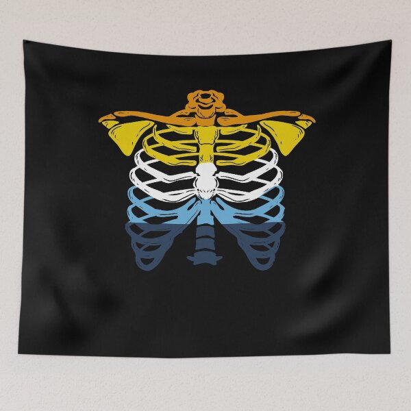 Item preview, Ribcage Aroace Pride designed and sold by queerappear.