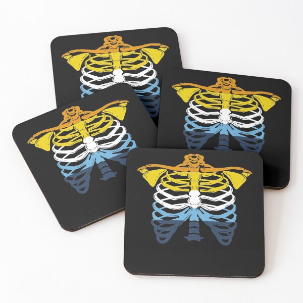 Item preview, Ribcage Aroace Pride designed and sold by queerappear.