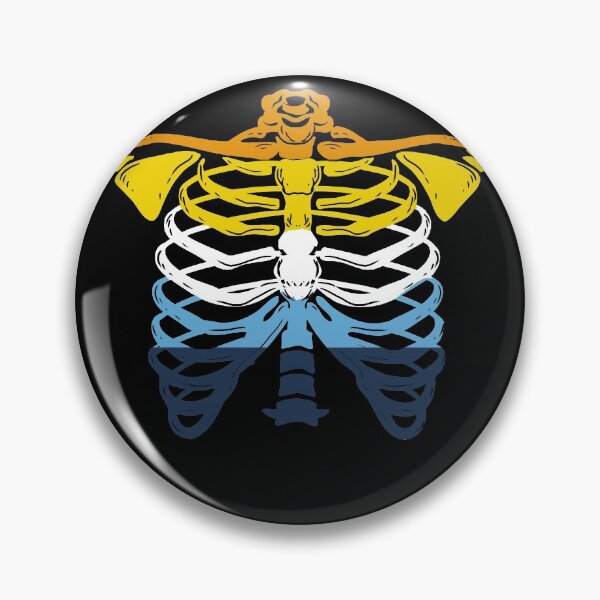 Item preview, Ribcage Aroace Pride designed and sold by queerappear.
