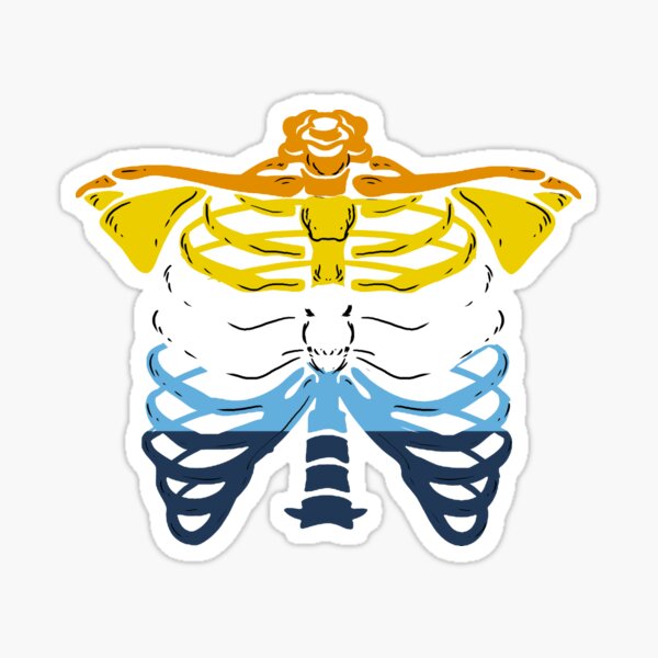 Artikel-Vorschau von Ribcage Aroace Pride, designt und verkauft von queerappear.