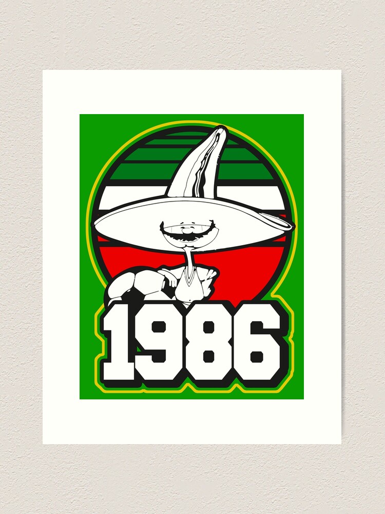 Vintage poster – Mexico 86, XIII Campeonato Mundial de Futbol – Galerie 1 2  3