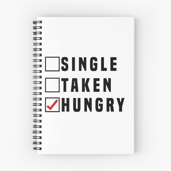 Item preview, Single Taken Hungry designed and sold by VintagePathway.