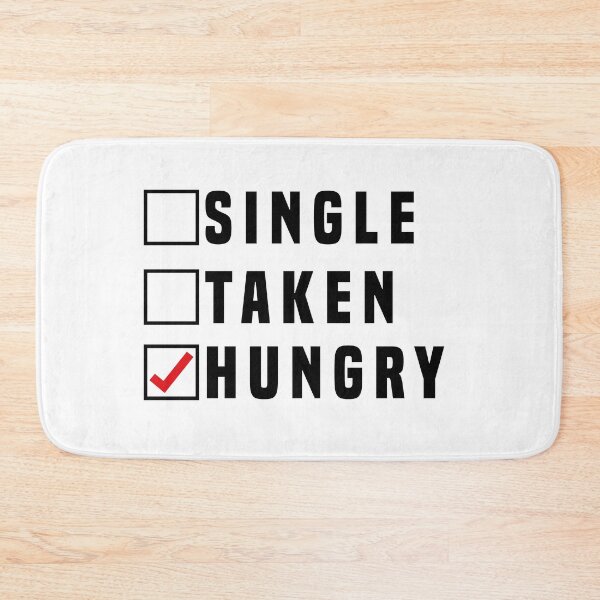 Artikelvorschau, Single Taken Hungrig entworfen und verkauft von VintagePathway.