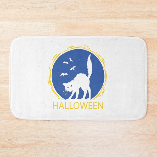 Item preview,  halloween cat rug designed and sold by krimobk.