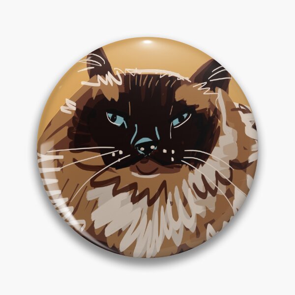 Item preview, Himalayan Cat smilig designed and sold by belettelepink.