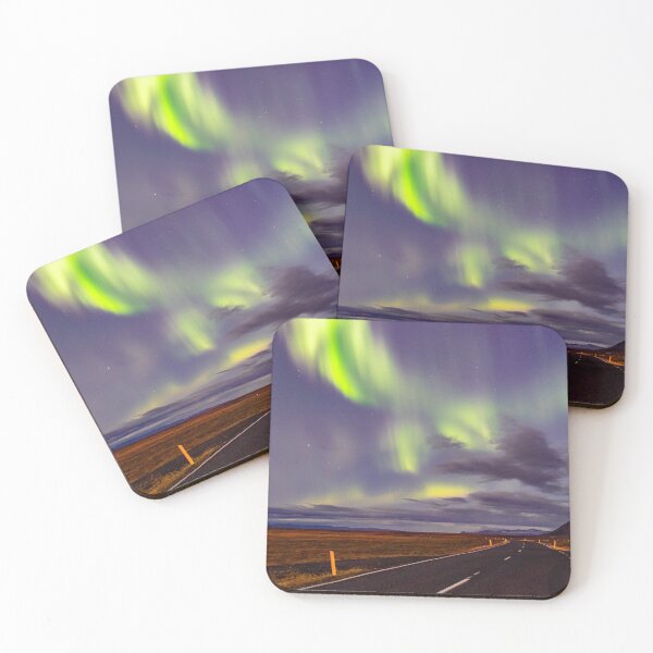 Item preview, Road leading to Northern Lights designed and sold by roman-visuals.
