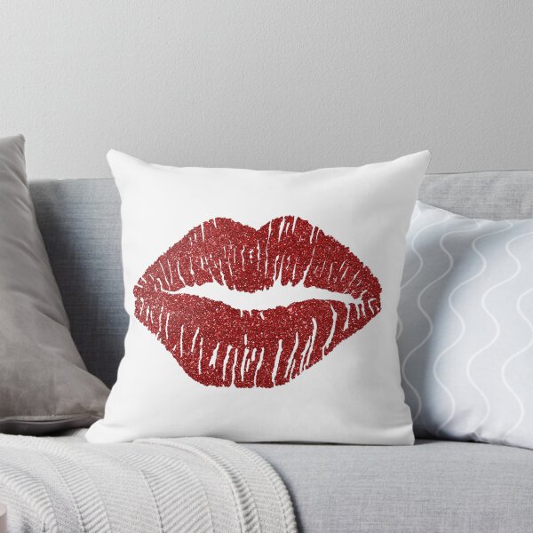 Item preview, Glitter Red Lips  designed and sold by WisdomInspired.
