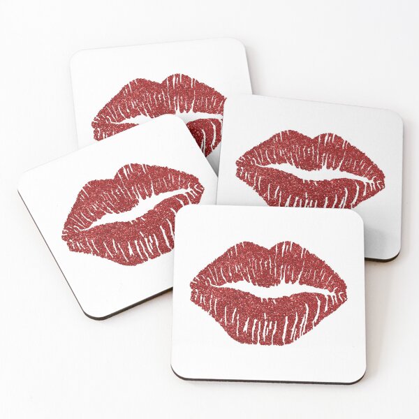 Item preview, Glitter Red Lips  designed and sold by WisdomInspired.