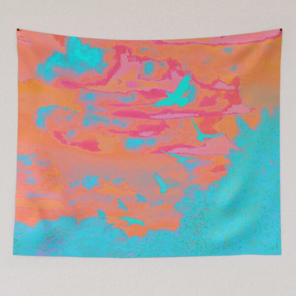Item preview, Birds over Swaffham Prior designed and sold by TinaJostDesigns.