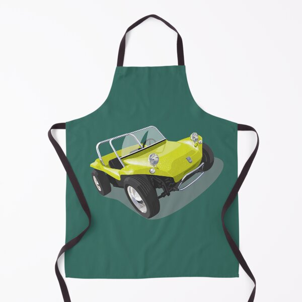 Item preview, Classic Manx beach buggy in lime designed and sold by candc-retro.