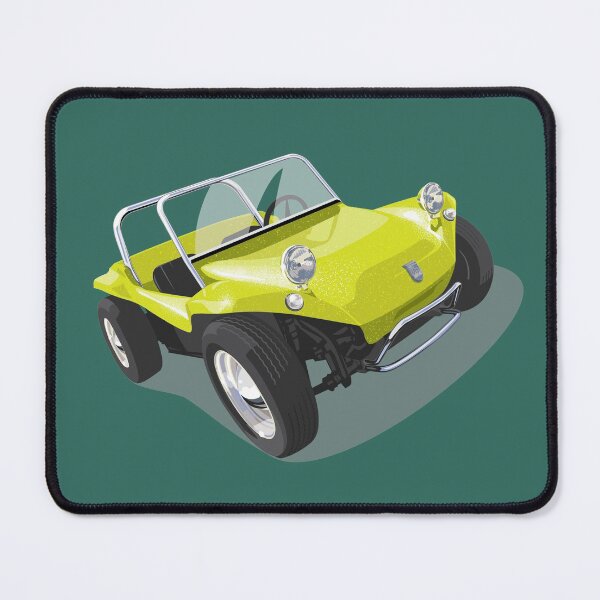 Item preview, Classic Manx beach buggy in lime  designed and sold by candc-retro.