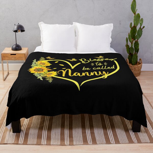 Item preview, Blessed To Be Called Nanny Funny Sunflowers  designed and sold by AlvaShop.