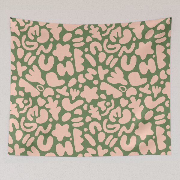 Item preview, Cute abstract green pattern designed and sold by trajeado14.