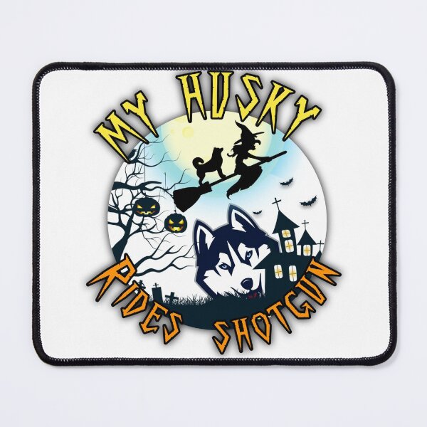 Item preview, My Husky Rides Shotgun designed and sold by diva-design.