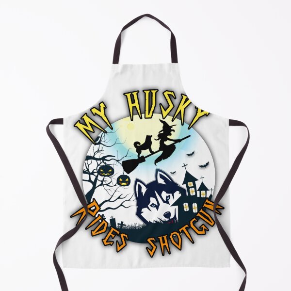Item preview, My Husky Rides Shotgun designed and sold by diva-design.