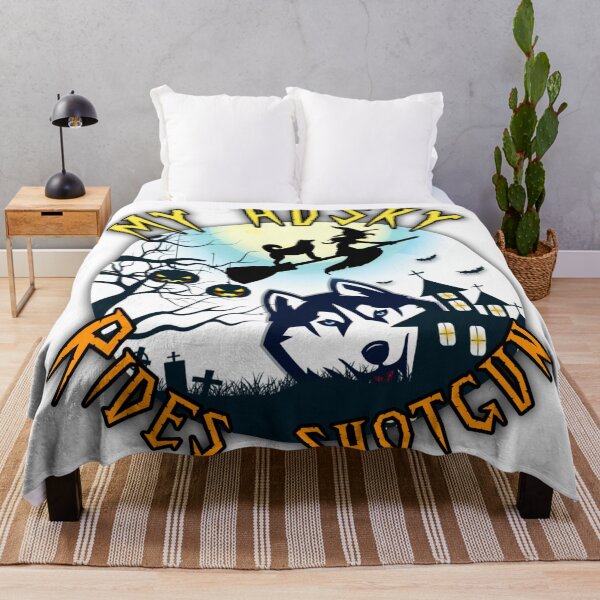 Item preview, My Husky Rides Shotgun designed and sold by diva-design.