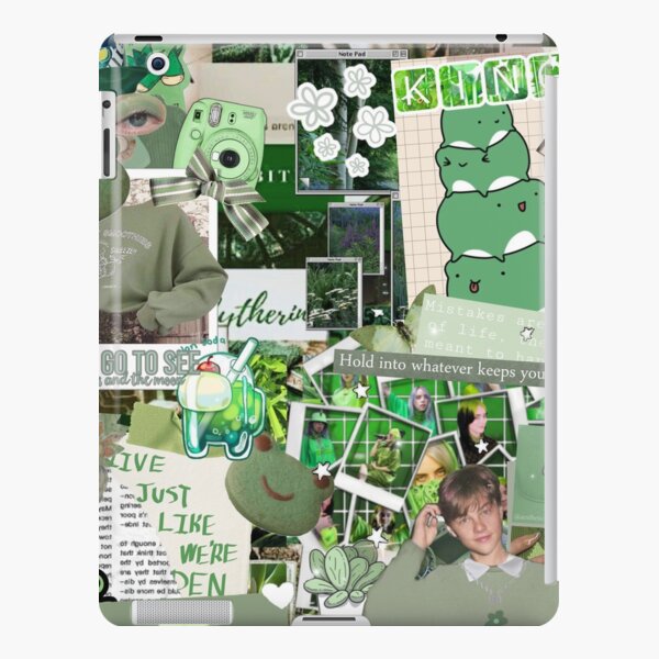 60 DIGITAL Sage Green Aesthetic Collage Sage Green Photo Wallpaper  Collagesage Green Collage Kit 
