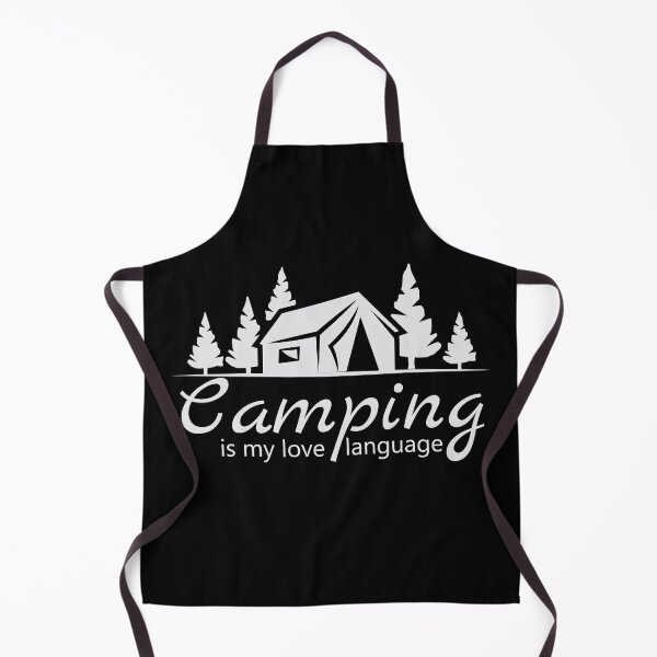 Item preview, camping is my love language - camping designed and sold by cruzzcreation.