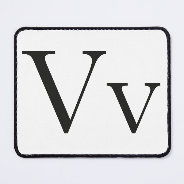 Item preview, Vv - Letter Print designed and sold by TWPCdesigns.