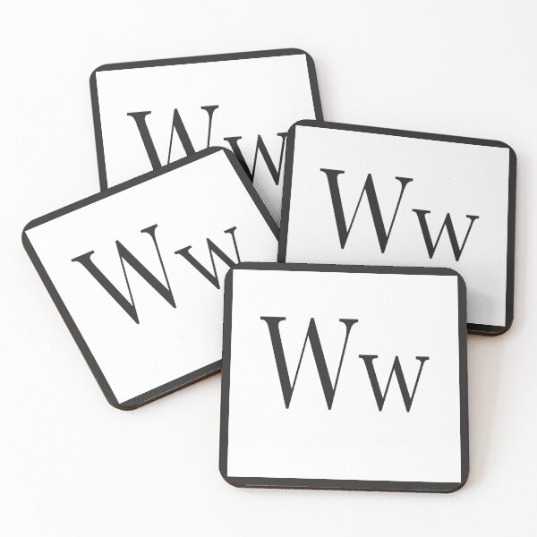 Item preview, Ww - Letter Print designed and sold by TWPCdesigns.