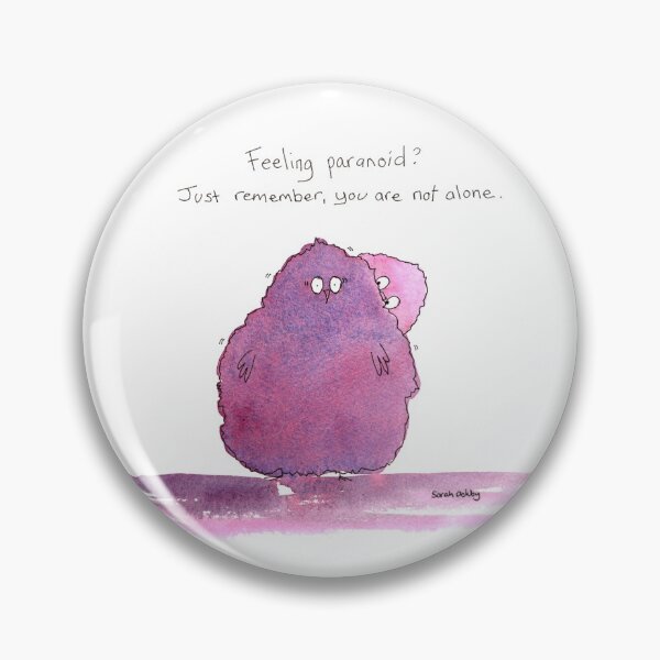 Item preview, Paranoid designed and sold by Sarah Ashby.