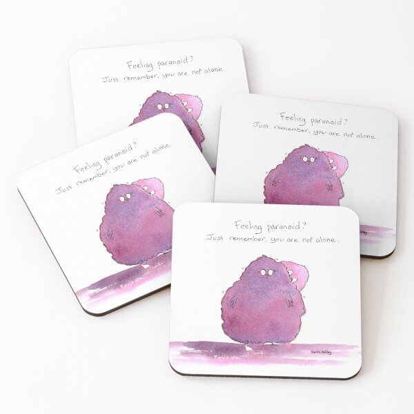Item preview, Paranoid designed and sold by Sarah Ashby.