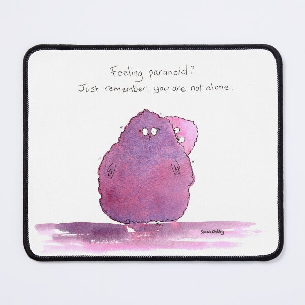 Item preview, Paranoid designed and sold by Sarah Ashby.