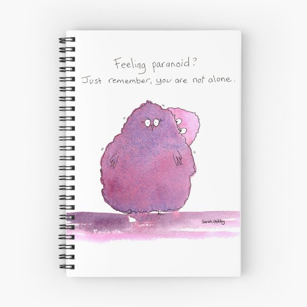 Item preview, Paranoid designed and sold by Sarah Ashby.
