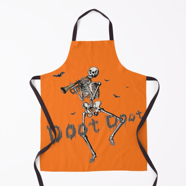 Item preview, Halloween dancing skeleton trumpet designed and sold by CapybaraCouple.