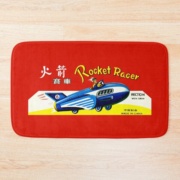 Item preview, ROCKET RACER TOY CAR - BOX designed and sold by ThrowbackAds.