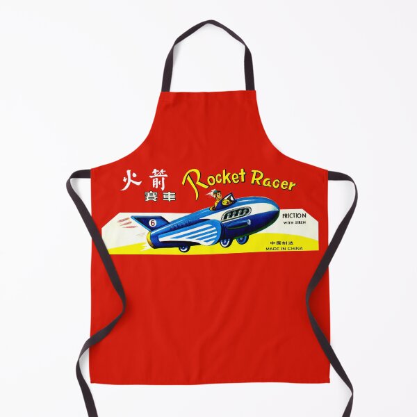Item preview, ROCKET RACER TOY CAR - BOX designed and sold by ThrowbackAds.