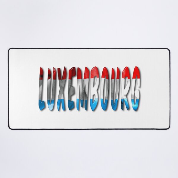 Item preview, Luxembourg Word With Flag Texture designed and sold by MarkUK97.