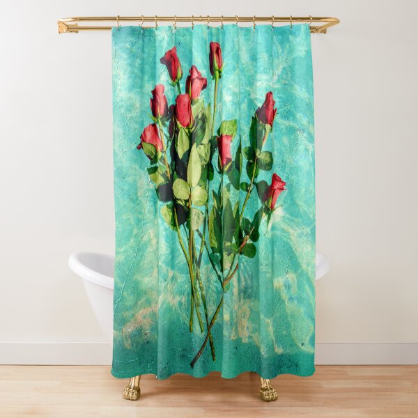 Stop and Smell the Roses Shower Curtain