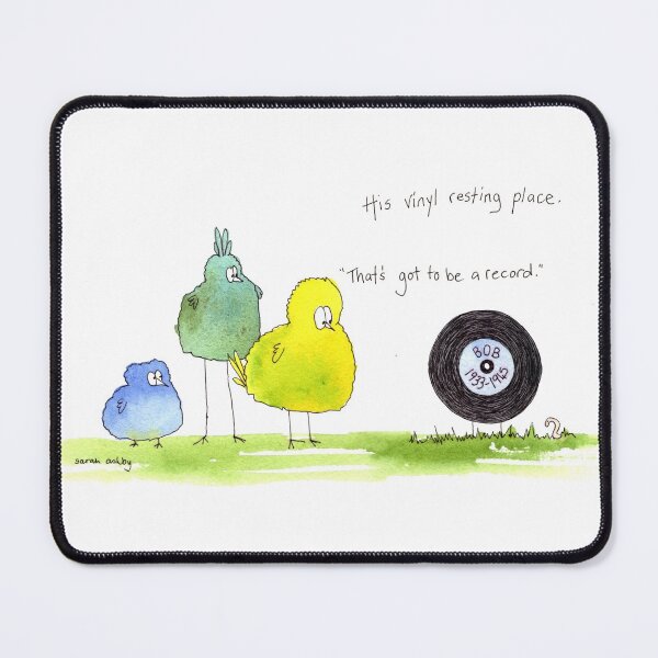 Item preview, Vinyl Resting Place designed and sold by Sarah Ashby.