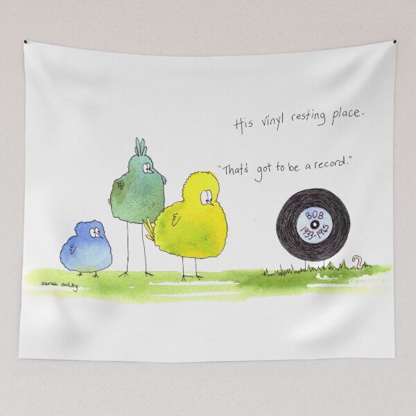 Item preview, Vinyl Resting Place designed and sold by Sarah Ashby.