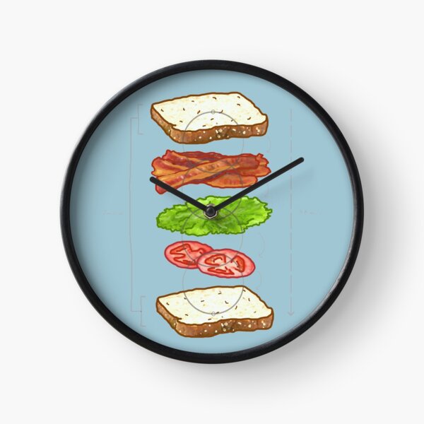 BLT PERFECTION BLUEPRINT tm Clock